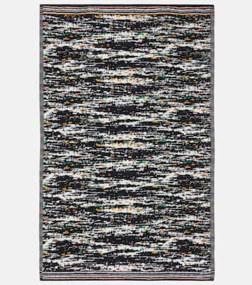 Twist set of 2 cotton terry towels | Missoni