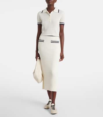 Paige bouclé midi skirt | Simkhai