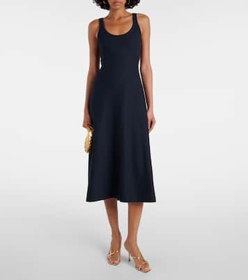 Midikleid Rib Romance aus einem Baumwollgemisch | Dorothee Schumacher
