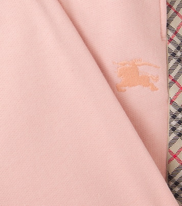Embroidered cotton fleece sweatpants | Burberry Kids