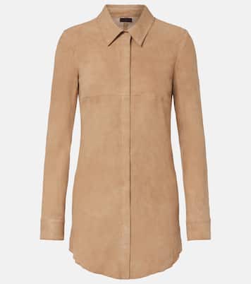 Geraldine suede shirt dress | Stouls