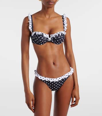 Haut de bikini Angela à pois | Bananhot