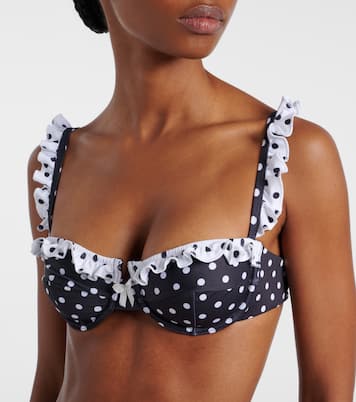 Haut de bikini Angela à pois | Bananhot