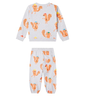 Printed cotton sweatshirt and sweatpants set | Stella McCartney Kids