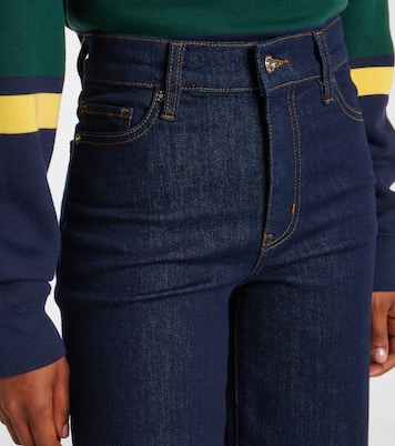 Le Slim Palazzo Crop wide-leg jeans | Frame