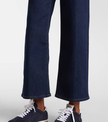 Le Slim Palazzo Crop wide-leg jeans | Frame