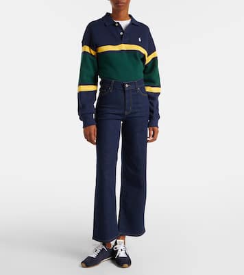 Le Slim Palazzo Crop wide-leg jeans | Frame