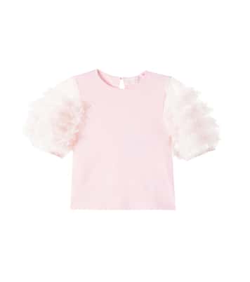 Diamond Dust tulle and jersey top | Tutu Du Monde