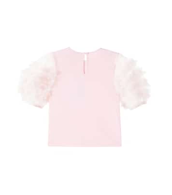 Diamond Dust tulle and jersey top | Tutu Du Monde