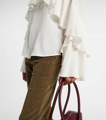 Blusa Demaris en mezcla de seda | Veronica Beard