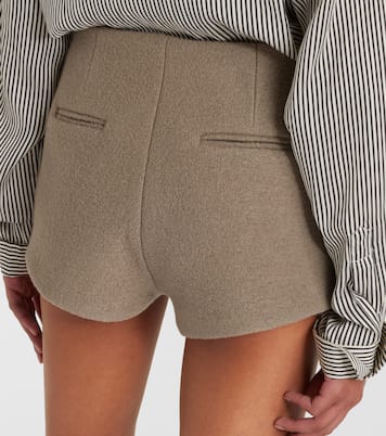 Vail virgin wool shorts | The Frankie Shop