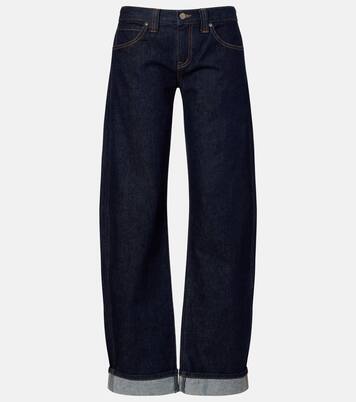 Karo mid-rise barrel-leg jeans | Khaite