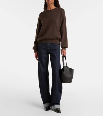 Karo mid-rise barrel-leg jeans | Khaite