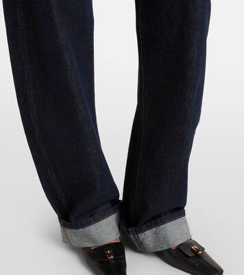 Karo mid-rise barrel-leg jeans | Khaite