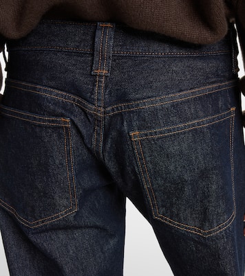 Karo mid-rise barrel-leg jeans | Khaite