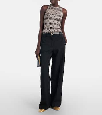 Halterneck lamé top | Missoni