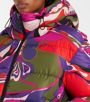 Orchidee puffer jacket | Pucci