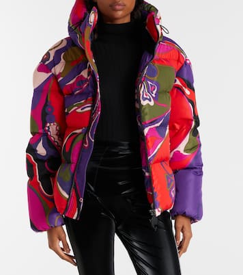 Orchidee puffer jacket | Pucci