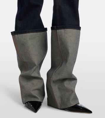 Jeans rectos con aberturas | Jean Paul Gaultier