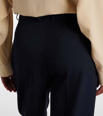 Virgil 울 개버딘 와이드 팬츠 | The Row