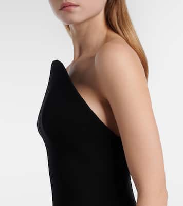 Sheer 저지 칵테일 드레스 | Alaïa