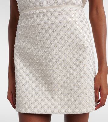 تنورة قصيرة مزينة بالترتر Sparkling  | Dorothee Schumacher