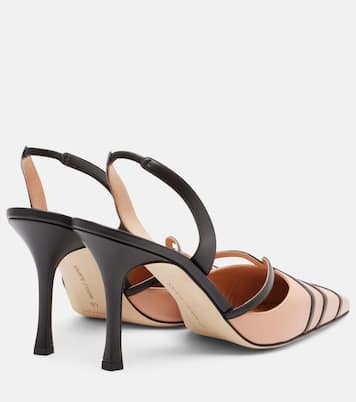 Sarto 90 레더 슬링백 펌프스 | Manolo Blahnik