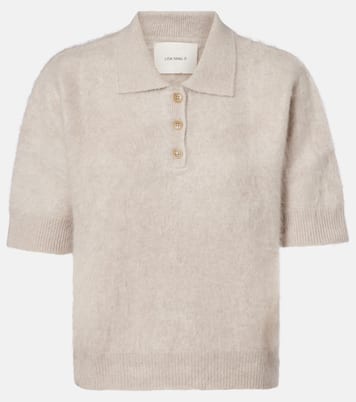 Carolyn cashmere polo sweater | Lisa Yang