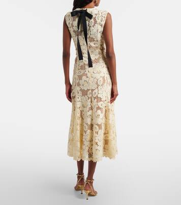 Embellished midi dress | Self-Portrait