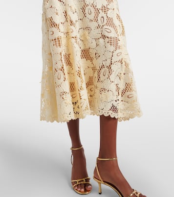 Embellished midi dress | Self-Portrait