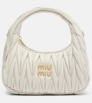 Tote Bag Wander Small aus Leder | Miu Miu