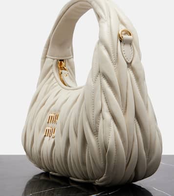 Tote Bag Wander Small aus Leder | Miu Miu