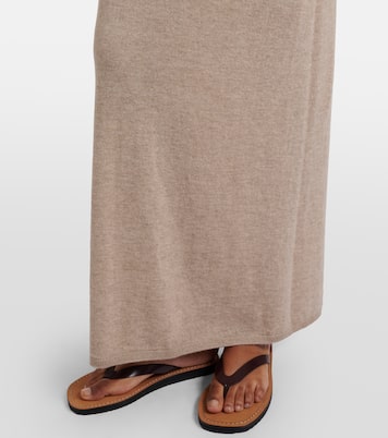 Nareen knitted cashmere maxi dress | The Row