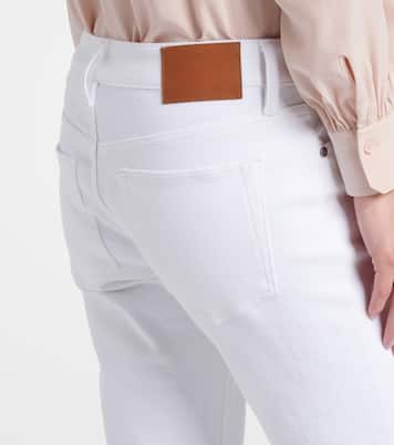 Capri-Jeans aus Baumwolle | Ralph Lauren Collection