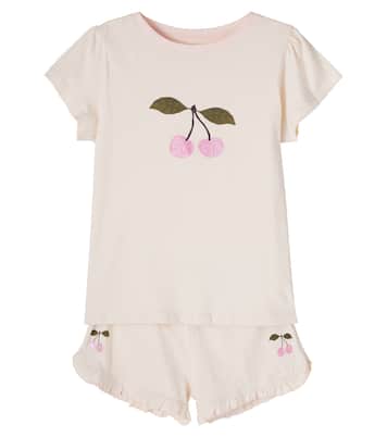 Set Famo aus T-Shirt und Shorts aus Baumwoll-Jersey | Konges Sløjd