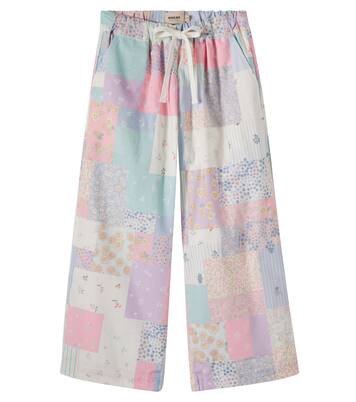 Weite Hose Sasha aus Baumwolle | Wheat