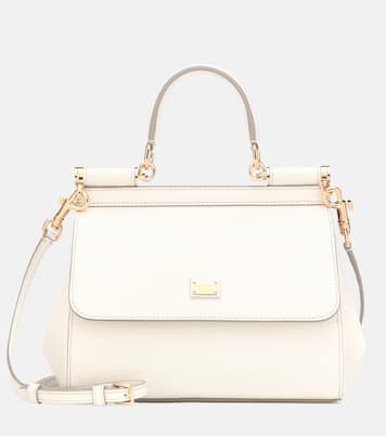 Tote Sicily Small aus Leder | Dolce&Gabbana
