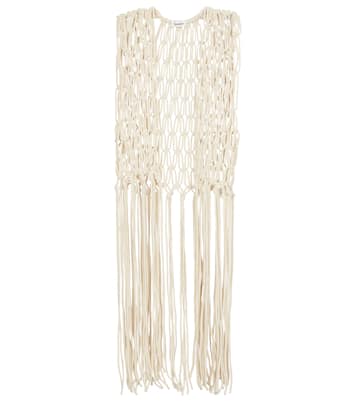 Chaleco Thuza de macramé | Nanushka