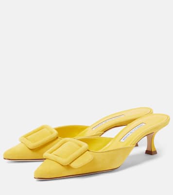 Mules Maysalee 50 in pelle | Manolo Blahnik