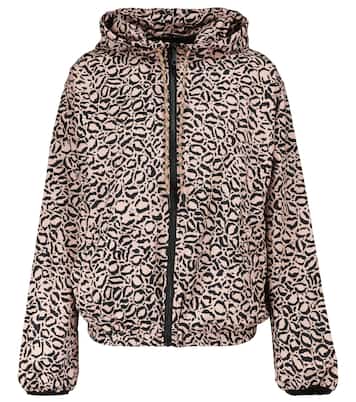 Chaqueta Lila con estampado de leopardo | The Upside