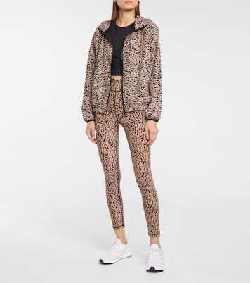 Chaqueta Lila con estampado de leopardo | The Upside