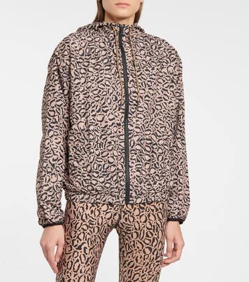 Chaqueta Lila con estampado de leopardo | The Upside