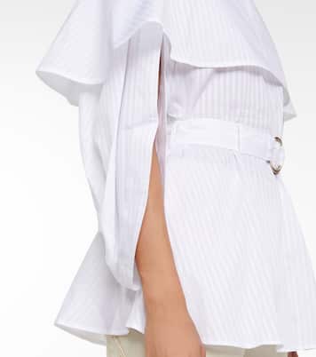 Belted cotton minidress | JW Anderson