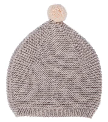 Thyone embroidered beanie | Caramel