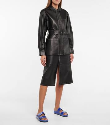 x Birkenstock leather slides | Proenza Schouler
