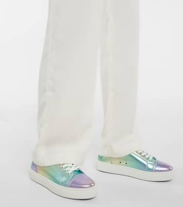 Sneakers Vieirissima in pelle metallizzata | Christian Louboutin