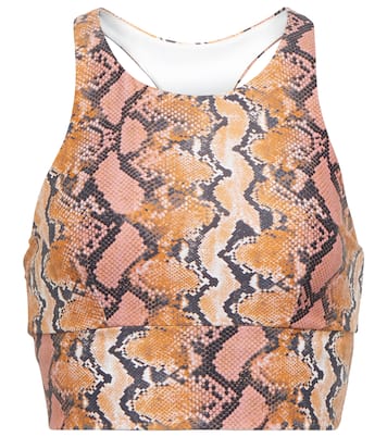 Brassière de sport Sanibel Kalani imprimée | The Upside