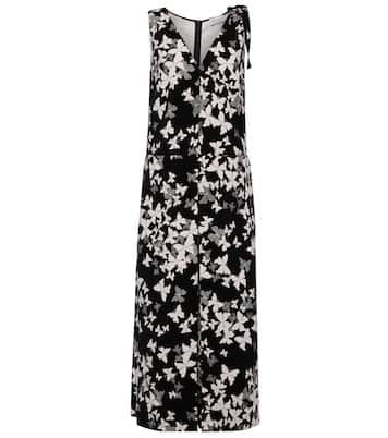 Abito midi con stampa | REDValentino