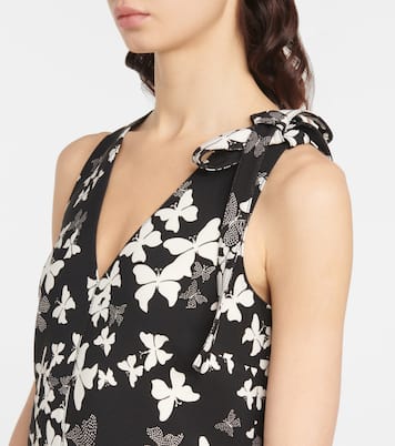 Abito midi con stampa | REDValentino