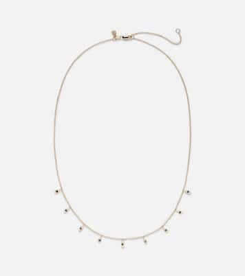 Collier Evil Eye en or jaune 14 ct | Sydney Evan